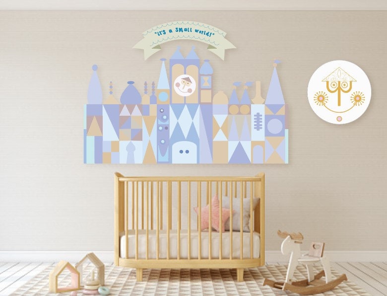It's a small world nursery decor 2025