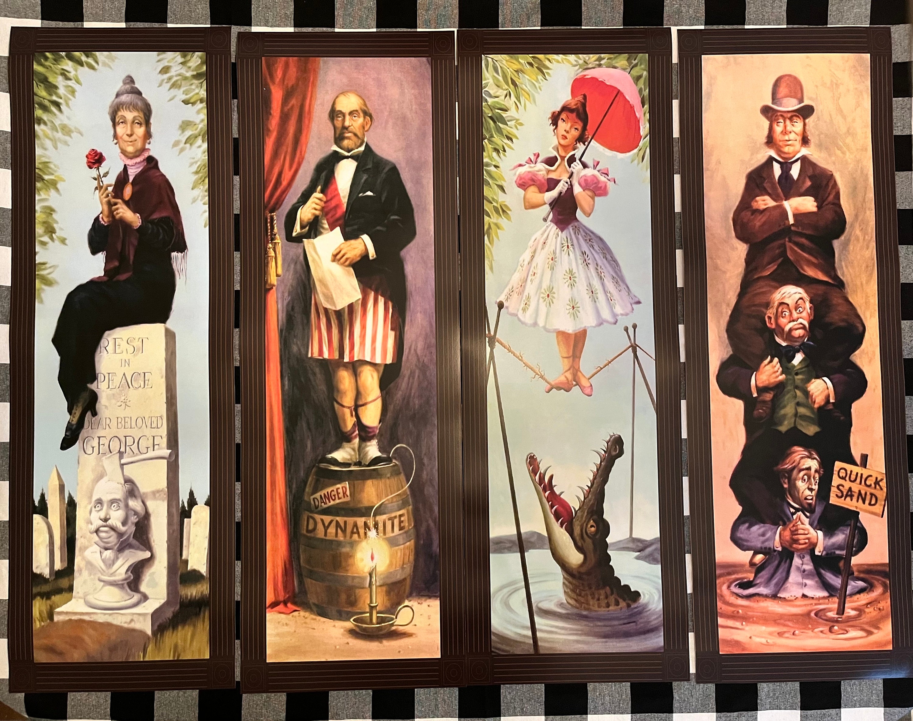 Haunted Mansion Paintings
