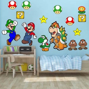 Super Brothers Wall Set