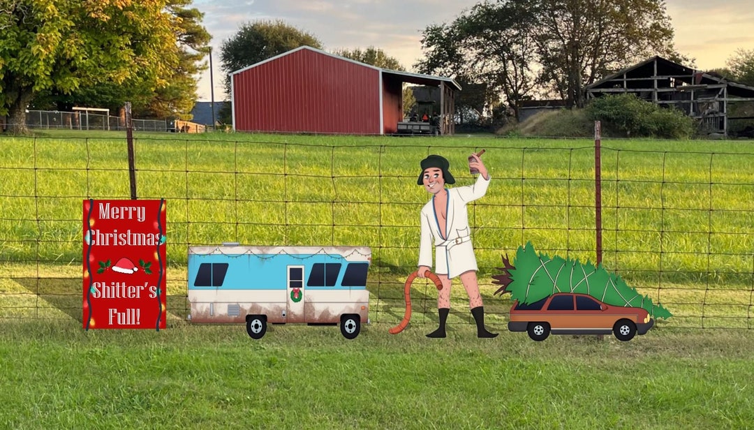 Christmas Vacation Yard Cutouts