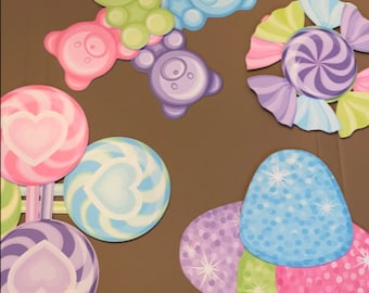 Candy Themed Wall Decor
