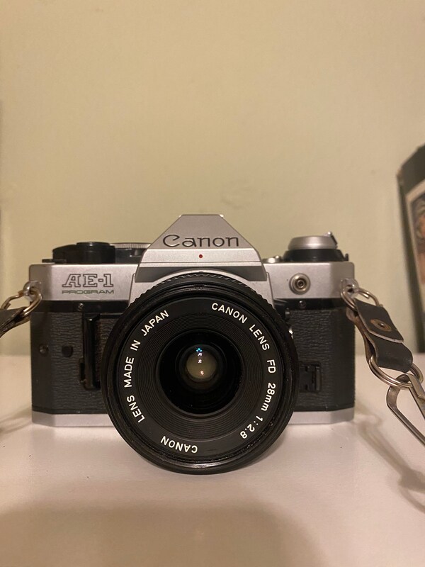 Vintage Canon AE1 35mm Film Camera Etsy Canada