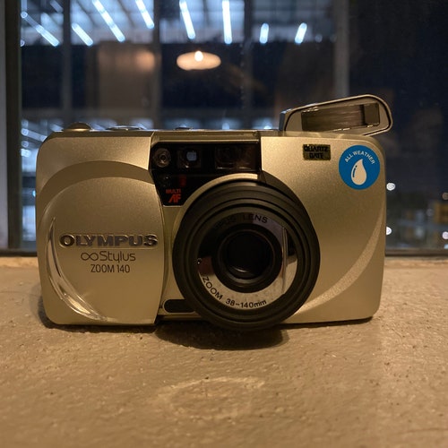 Vintage Olympus Stylus 140 Zoom 35mm Point and Click Film Etsy