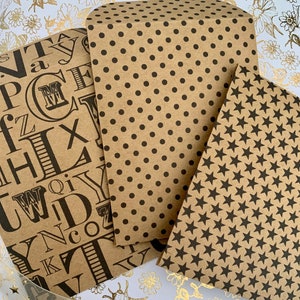 Bedrukte kraftenveloppen, set enveloppen, penvrienden, briefpapier, geldportefeuilles, mini-enveloppen, verpakking, brieven schrijven, milieuvriendelijk
