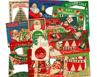 Vintage kerstdoos omslaglijsten, kerstschaduwdoos diorama decoraties met papiersnijwerk, kerststickers hoogwaardige laserreproducties