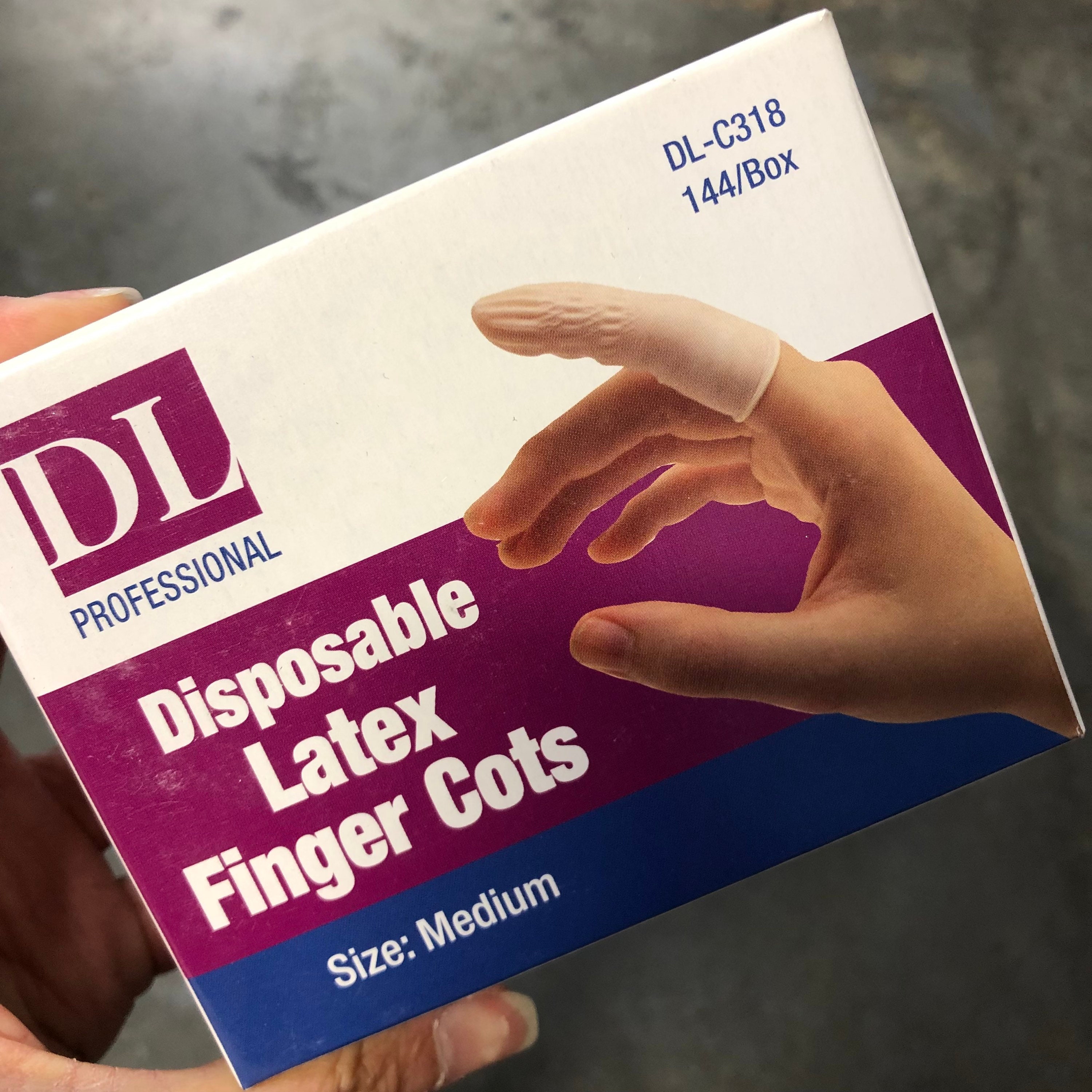 144-PCS/ Disposable Finger Cots