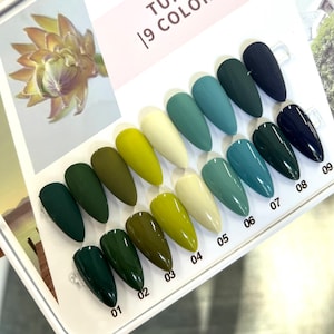 Turquoise Collection Gel Polish OTKA