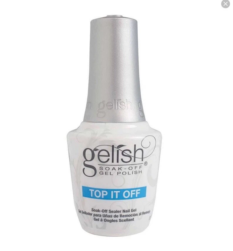 Gelish Base Coat Gelish Top Coat Gel Etsy