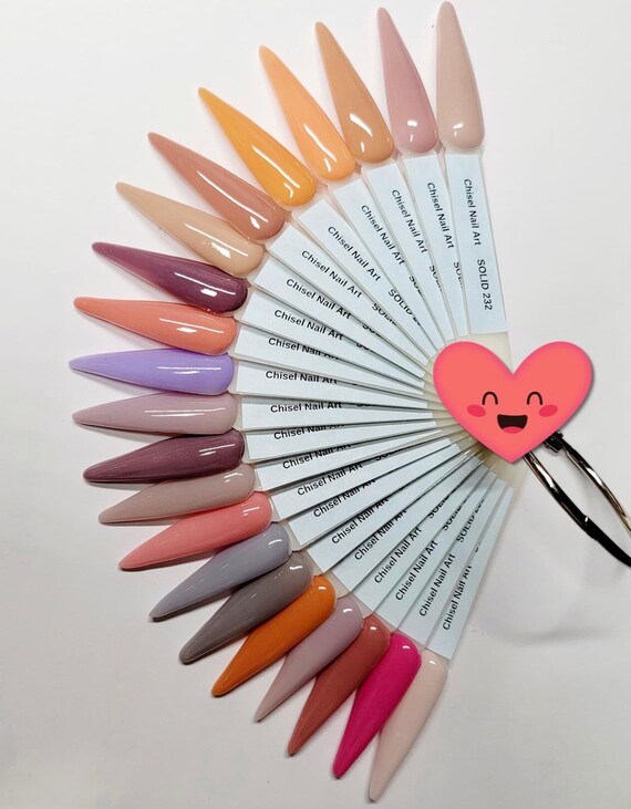 Chisel Acrylic Nail Powder and Dipping Powder Naked Collection
