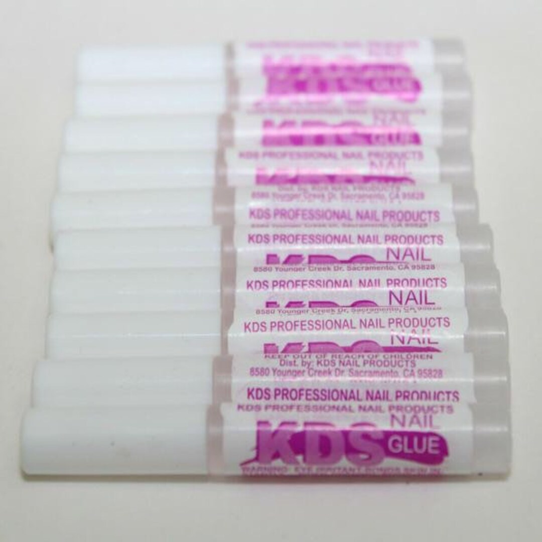 KDS Nail Glue Best Nail Glue for Tips 10 Sticks Etsy