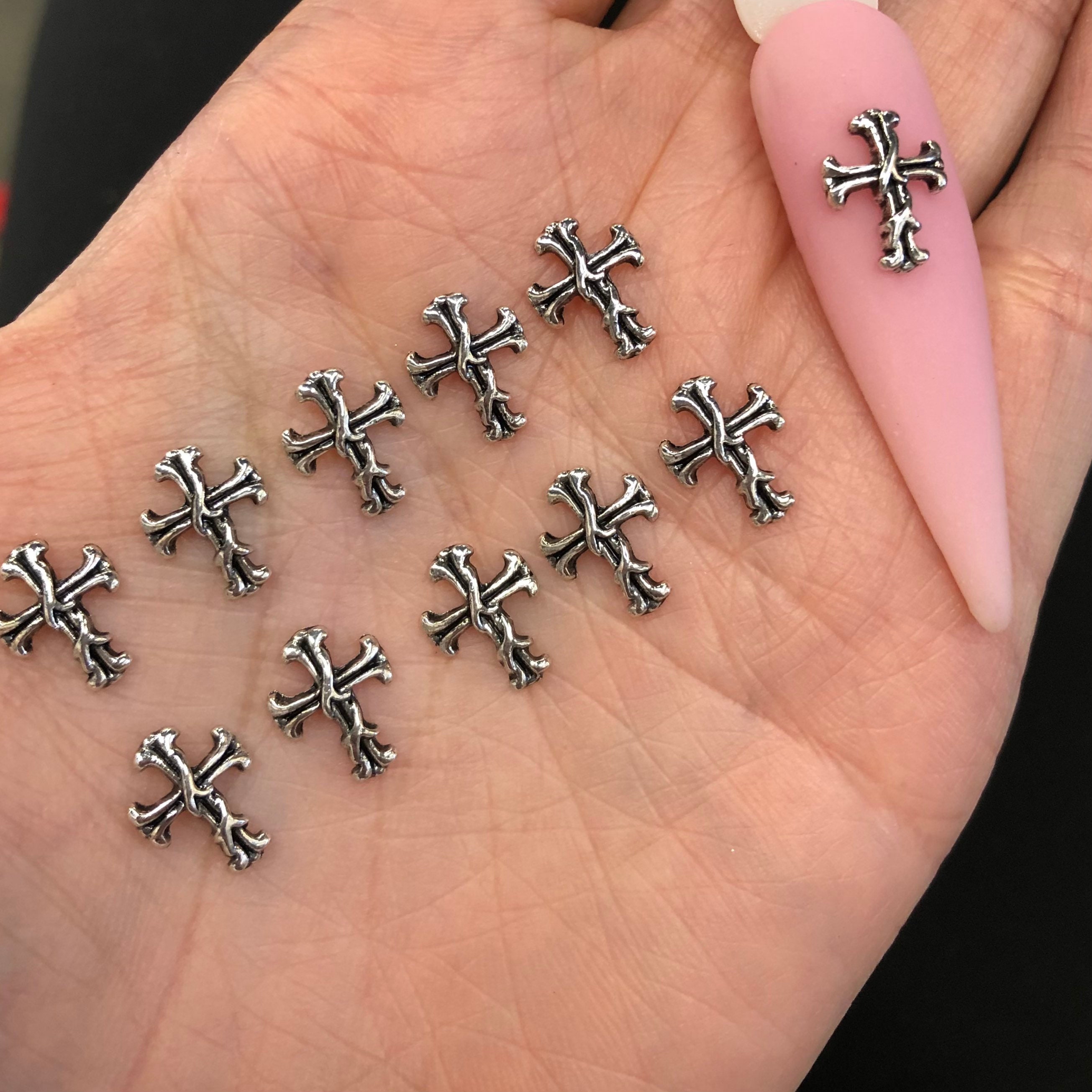 Nail Charms, Medium, Rhinestone – Charmsbymarie