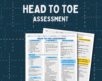 Head-to-Toe Assessment Guide for Nursing Students