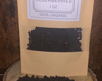 Elderberries | Organic & Dried