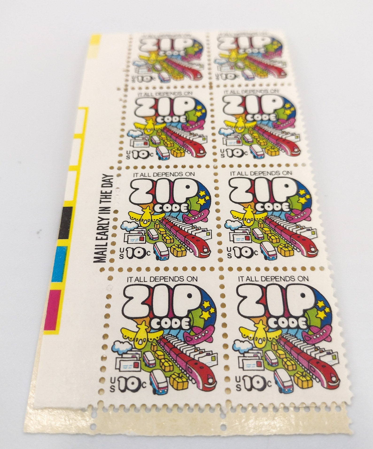 1974 Zip Code US Postal Collectible Stamps 16 Etsy