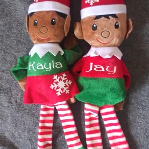 2021 Personalized Christmas Plush Elf