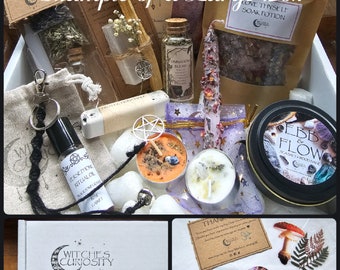 Witches Curiosity Box | Altar | Witchcraft Supplies | Mystery Witch Box | Witchcraft | Witchy Gift | Pagan | Personalised | Gothic