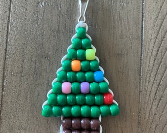 Bead Kits Pony Bead Christmas Ornament Patterns Christmas Tree