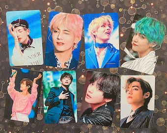 BTS-V ページ V Taehyung Official Double Sided Photocard BTS Deco Kit