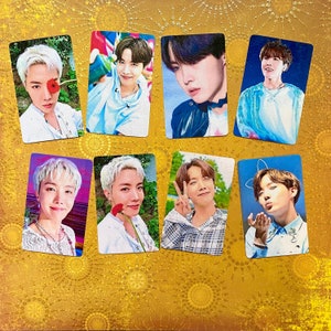 Juego de tarjetas fotográficas metálicas BTS J-Hope Jung Hoseok 1