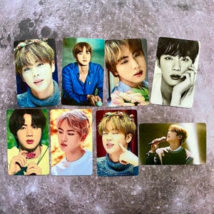 BTS Jin Kim Seokjin metallic photocards Set 3