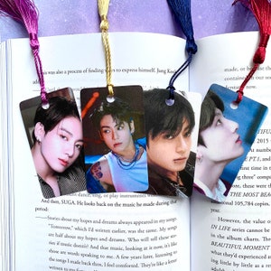 BTS Acrylic Bookmarks // Monochrome // Jungkook Seven