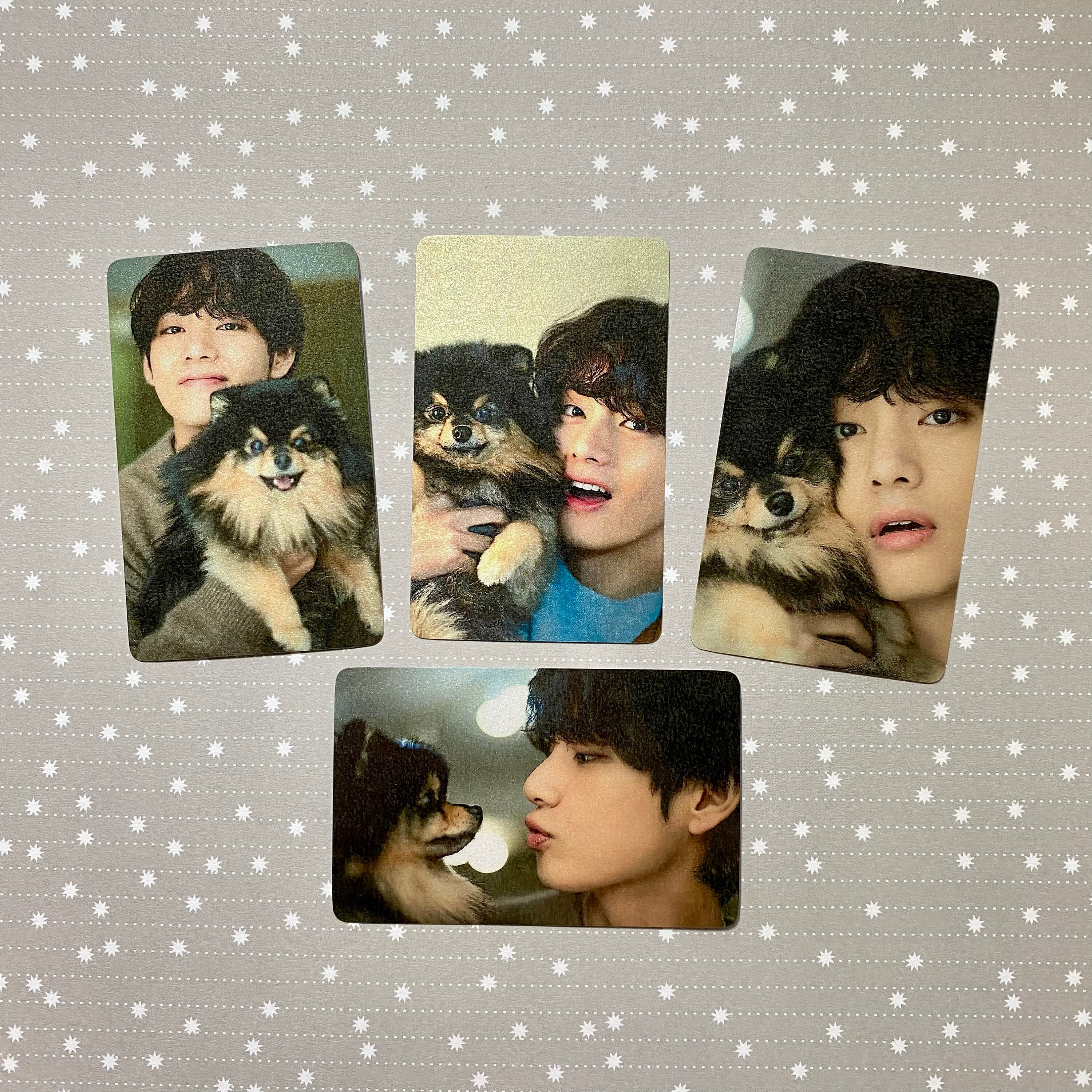 BTS V トレカ　PhotoCard BTS V Taehyung Photo Card Japan Official Fan Meeting Vol 5