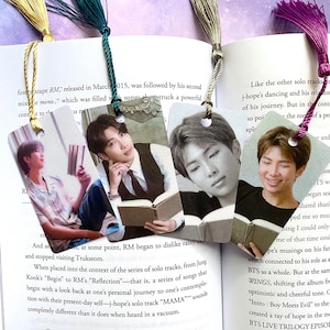 BTS RM Reading Mini Lesezeichen
