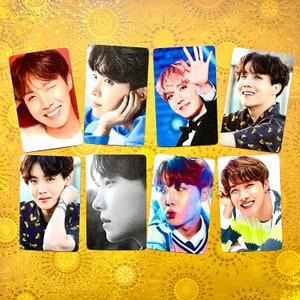 BTS J-Hope Jung Hoseok metallic photocards Set 4