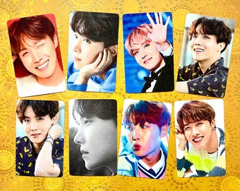 BTS J-Hope Jung Hoseok metallic photocards Set 4