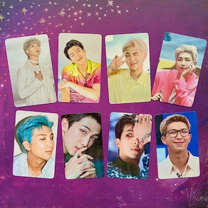 BTS RM Kim Namjoon Metallic Fotokarten Set 1