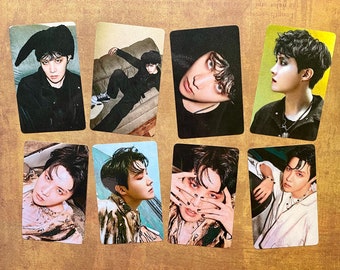 BTS J-Hope More Arson metallic shimmer hologram photocards