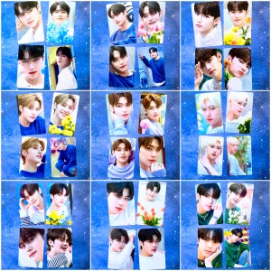 ZEROBASEONE debut photoshoot metallic hologram photocards