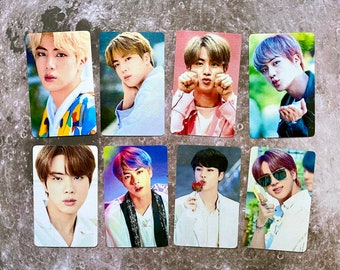 BTS Jin Kim Seokjin metallic photocards Set 4