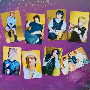 BTS Butter metallic photocards