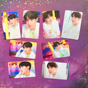 BTS Boy With Luv J-Hope Jung Hoseok metallic photocards