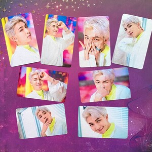 BTS Boy With Luv RM Kim Namjoon metallische Fotokarten