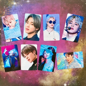 BTS Park Jimin metallic photocards Set 1