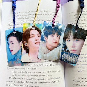 BTS SUGA Agust D mini bookmarks