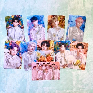 ZEROBASEONE Yura Yura Set 1 metallic hologram photocards