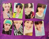 BTS Suga Min Yoongi Metallic Photocards Set 1 - Etsy