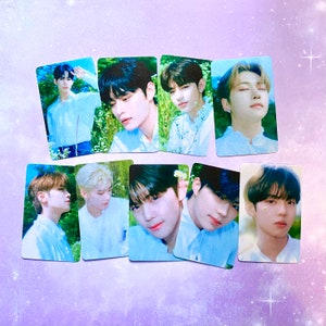 ZEROBASEONE Youth In The Shade metallic hologram photocards
