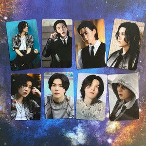 BTS SUGA Agust D D-DAY metallic hologram photocards