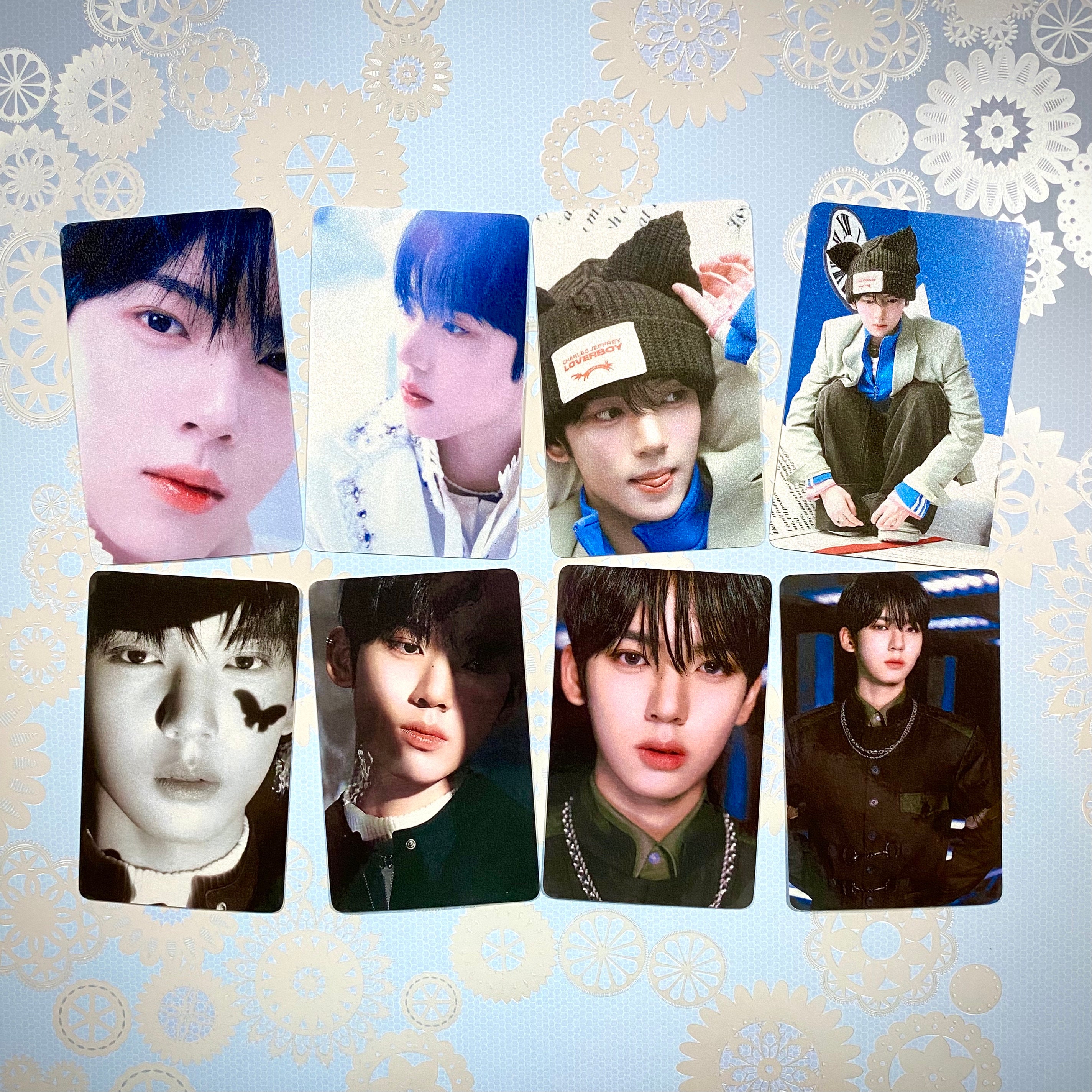 ZEROBASEONE Han Yujin Melting Point Metallic Hologram Photocards