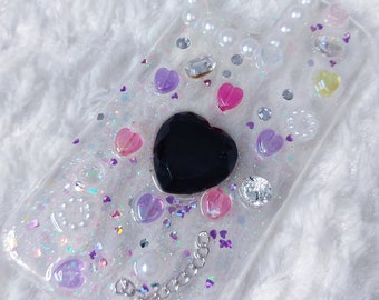 Iphone11pro kawaii cute phone case epoxy glitter