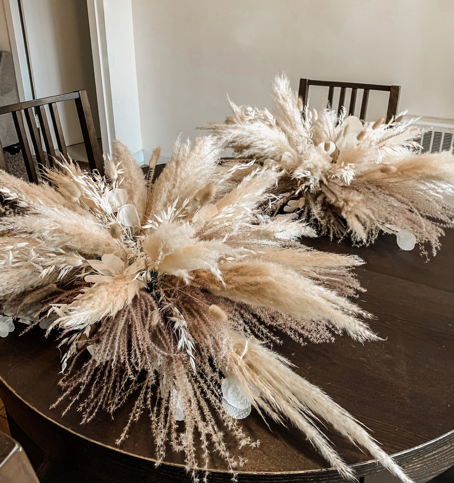 Pampas Grass Centerpiece Pampas Wedding Decor Boho Wedding Etsy