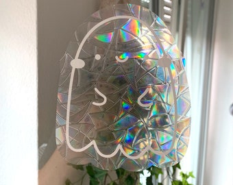 Pegatina atrapasol fantasma | Atrapasol para un hermoso arcoíris | Pegatina para ventana | Decoración de ventanas
