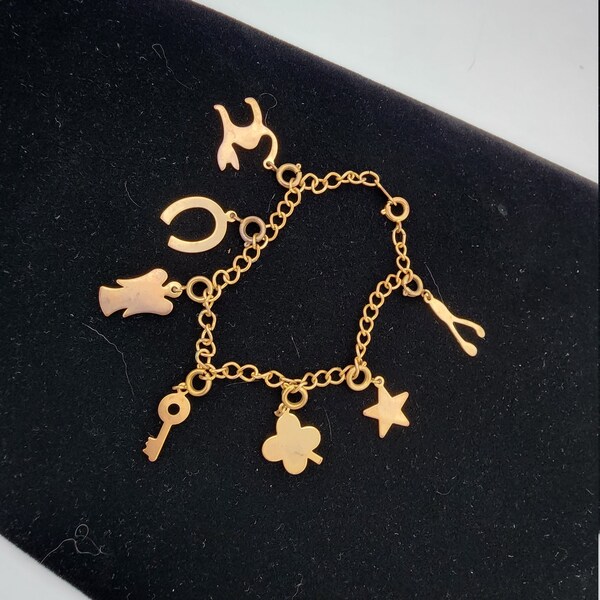 Lucky Charm Bracelet Etsy