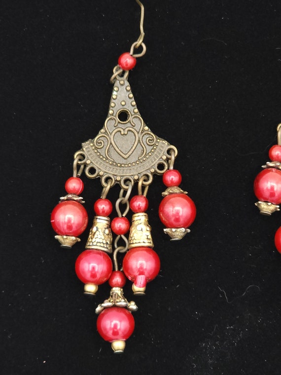 Vintage boho tassel earrings