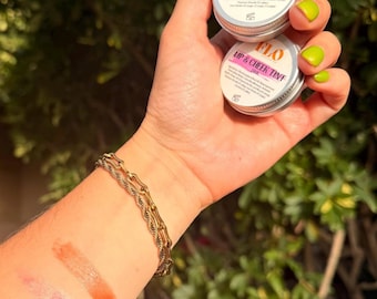 Natural Lip Balm & Cheek Tint - Organic Make Up