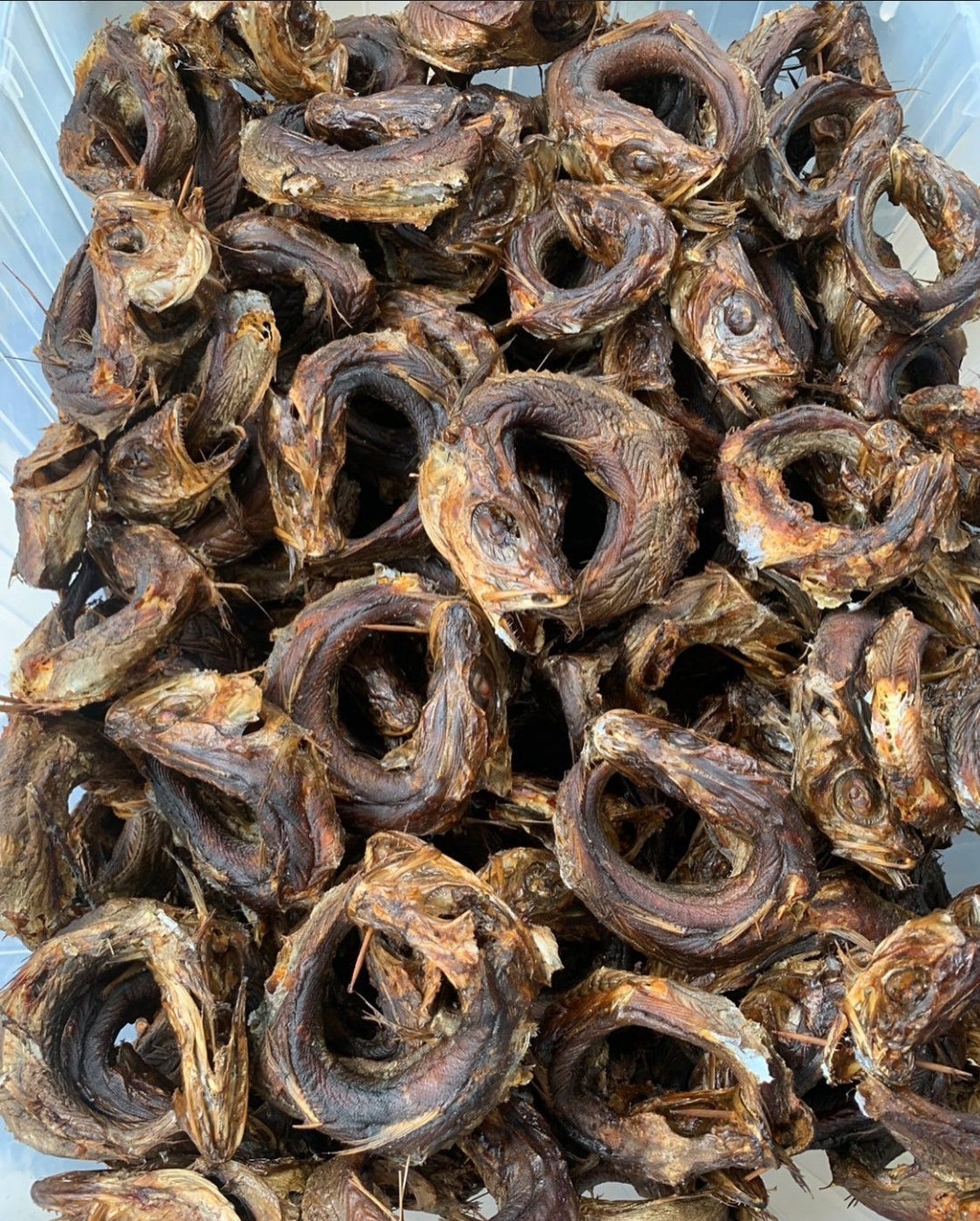 Dried Panla Fish 10 Pieces Nigerian Fish/africa/panla/smoked Fish/oven